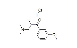 3-(二甲基氨基)-1-(3-甲氧基苯基)-2-甲基-1-丙酮盐酸盐,CAS:37951-53-4