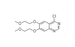 4-氯-6,7-二(2-甲氧基乙氧基)喹唑啉 cas:183322-18-1